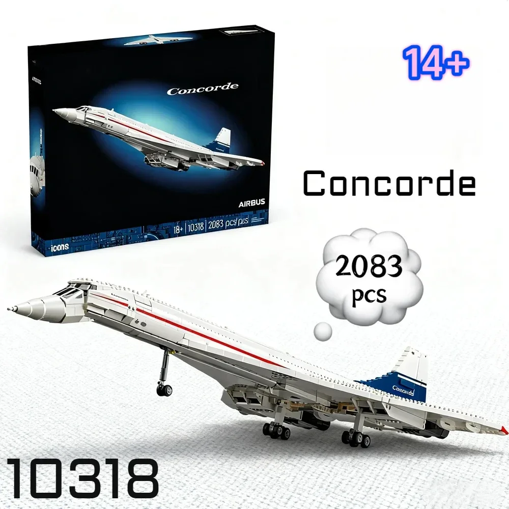 2083pcs Disney Launch 10318 Aviation Concorde Construction Blocks Premium Collection Display Home Decor Christmas Party Gifts
2083pcs Disney Launch 10318 Aviation Concorde Construction Blocks Premium Collection Display Home Decor Christmas Party Gifts