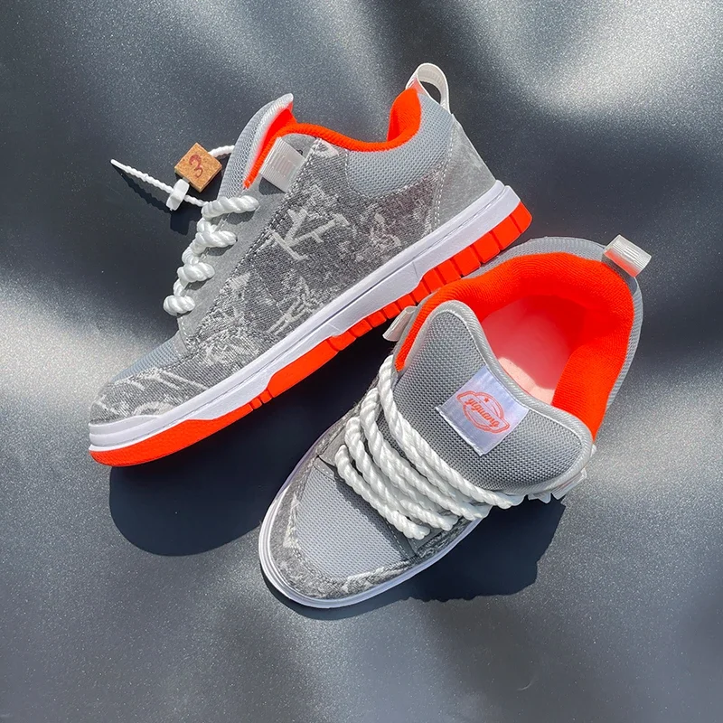 Gray Printed Thick-Tongue Loafers, Thick-Soled Large-Size Shoes, Casual Shoes, Breathable, Comfortable, Wear-Resistant, Couple's Casual Versatile Canvas Shoes, Sneakers
Gray Printed Thick-Tongue Loafers, Thick-Soled Large-Size Shoes, Casual Shoes, Breathable, Comfortable, Wear-Resistant, Couple's Casual Versatile Canvas Shoes, Sneakers