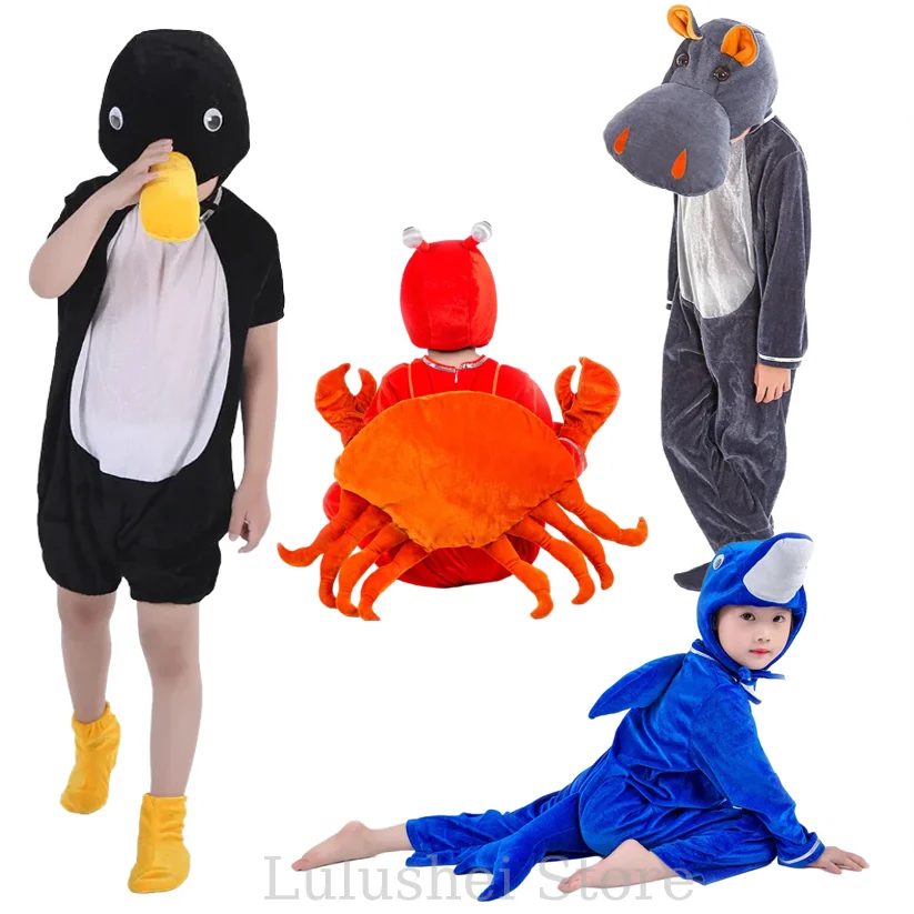 Детский костюм животного на Хэллоуин, костюм краба, дельфина, креветки, пингвина, костюм для взрослых, косплей, одежда, костюмы животных, комбинезон
Детский костюм животного на Хэллоуин, костюм краба, дельфина, креветки, пингвина, костюм для взрослых, косплей, одежда, костюмы животных, комбинезон