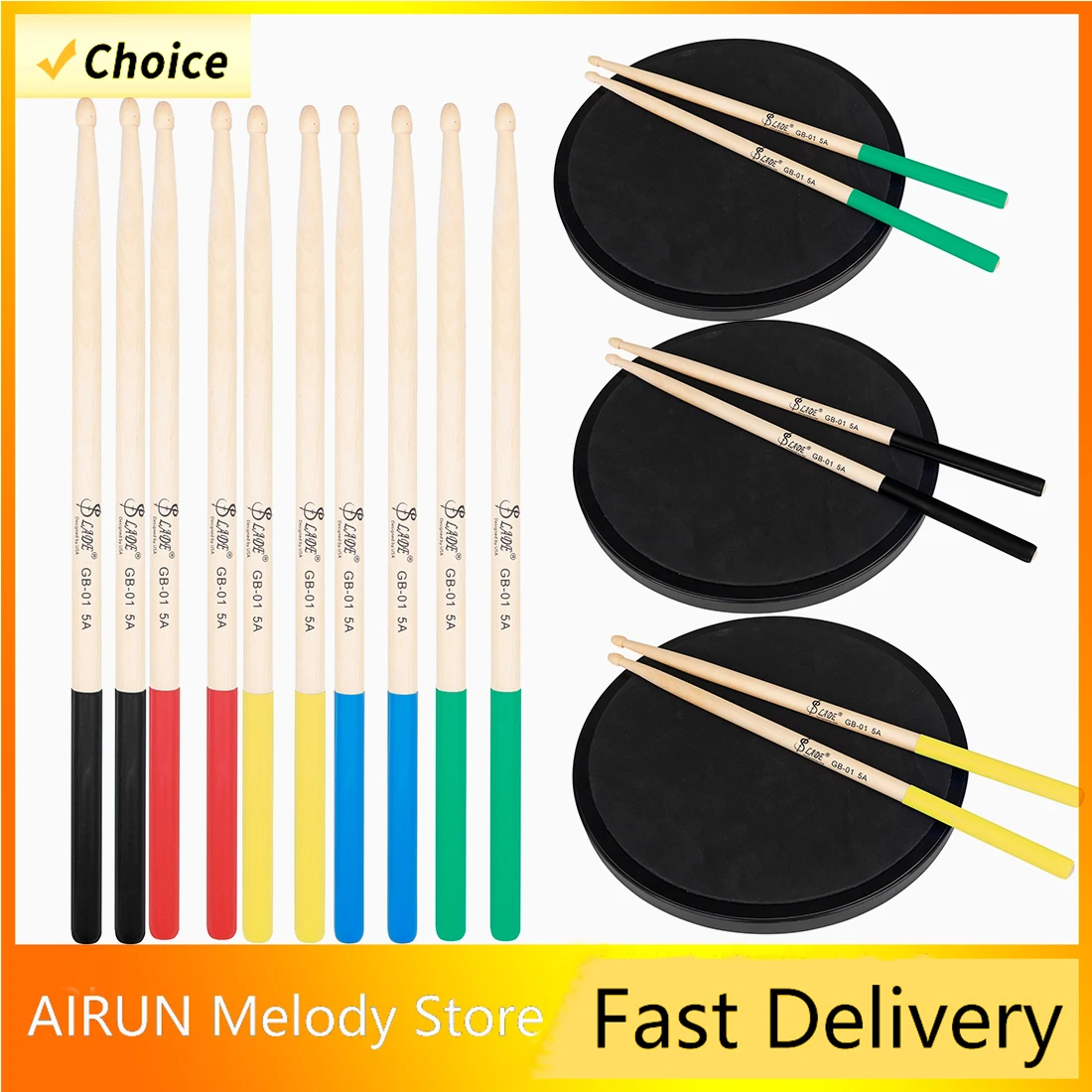 SLADE 1/12 пара 5A кленовые барабанные палочки профессиональные деревянные аксессуары для ударных инструментов 5 цветов барабанные молотки детали музыкальных инструментов
SLADE 1/12 пара 5A кленовые барабанные палочки профессиональные деревянные аксессуары для ударных инструментов 5 цветов барабанные молотки детали музыкальных инструментов