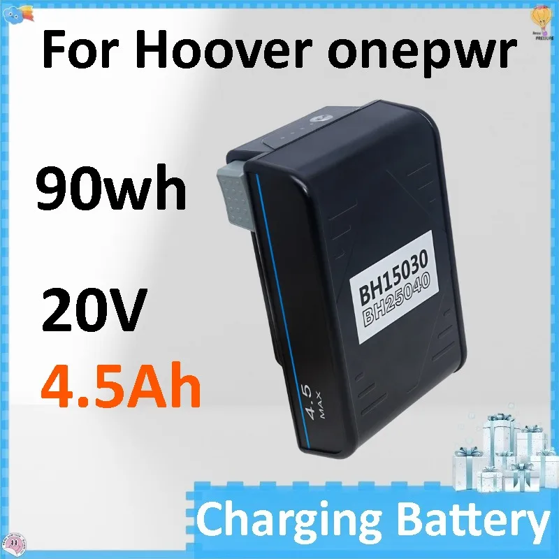 4.5Ah 20VBatteryfor Hoover onepwrVacuum Cleaner Battery BH15030 BH55210 BH57005 BH12010
4.5Ah 20VBatteryfor Hoover onepwrVacuum Cleaner Battery BH15030 BH55210 BH57005 BH12010