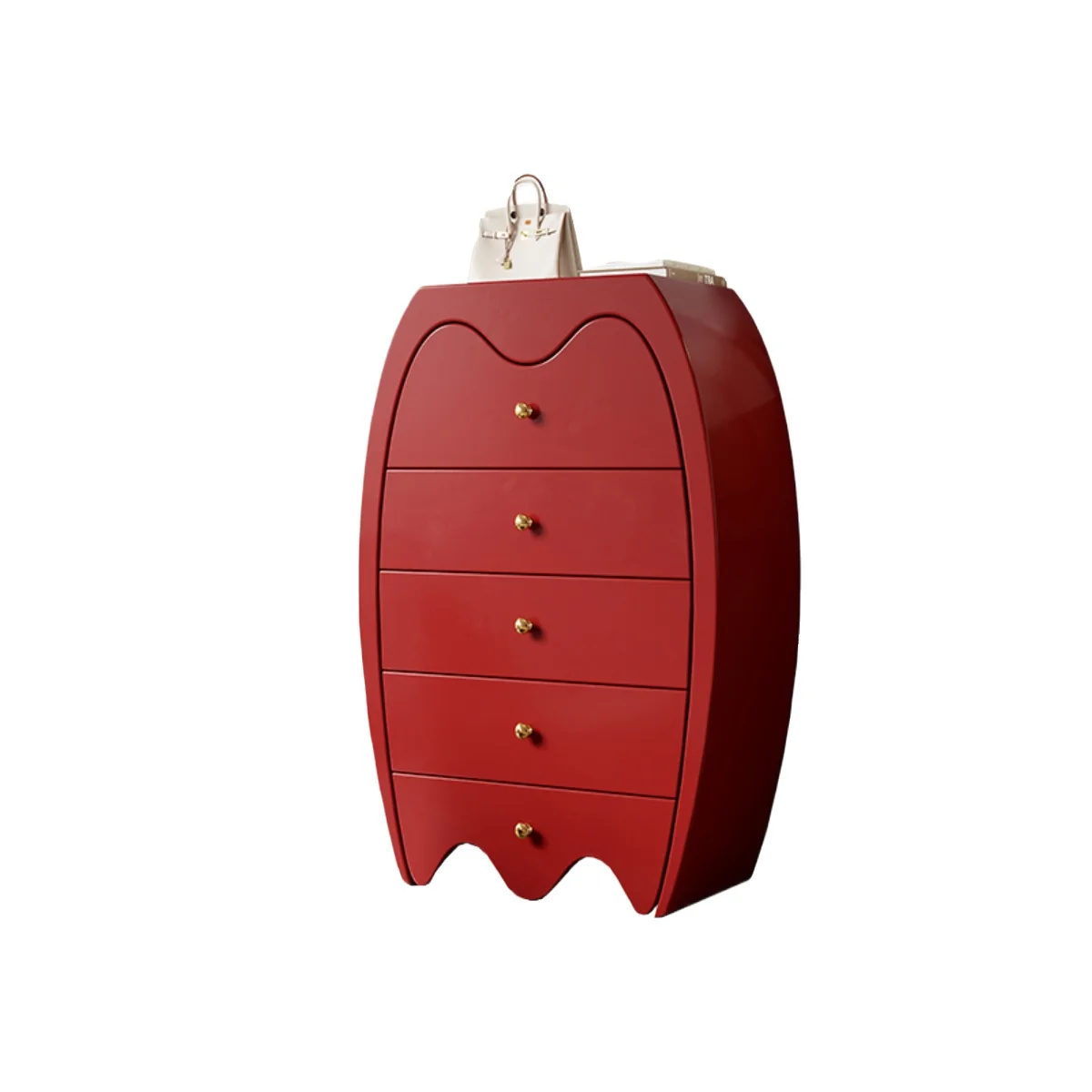French style five drawer cabinet, light luxury style, red solid wood drawer cabinet, bedroom storage cabinet
French style five drawer cabinet, light luxury style, red solid wood drawer cabinet, bedroom storage cabinet