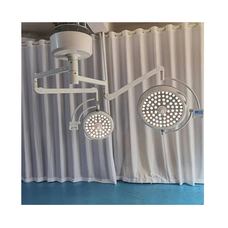 High Illumination 700/500 Shadowless LED Surgical Light Operating Lamp Double Heads Led Operation Lighting Theatre Light
High Illumination 700/500 Shadowless LED Surgical Light Operating Lamp Double Heads Led Operation Lighting Theatre Light