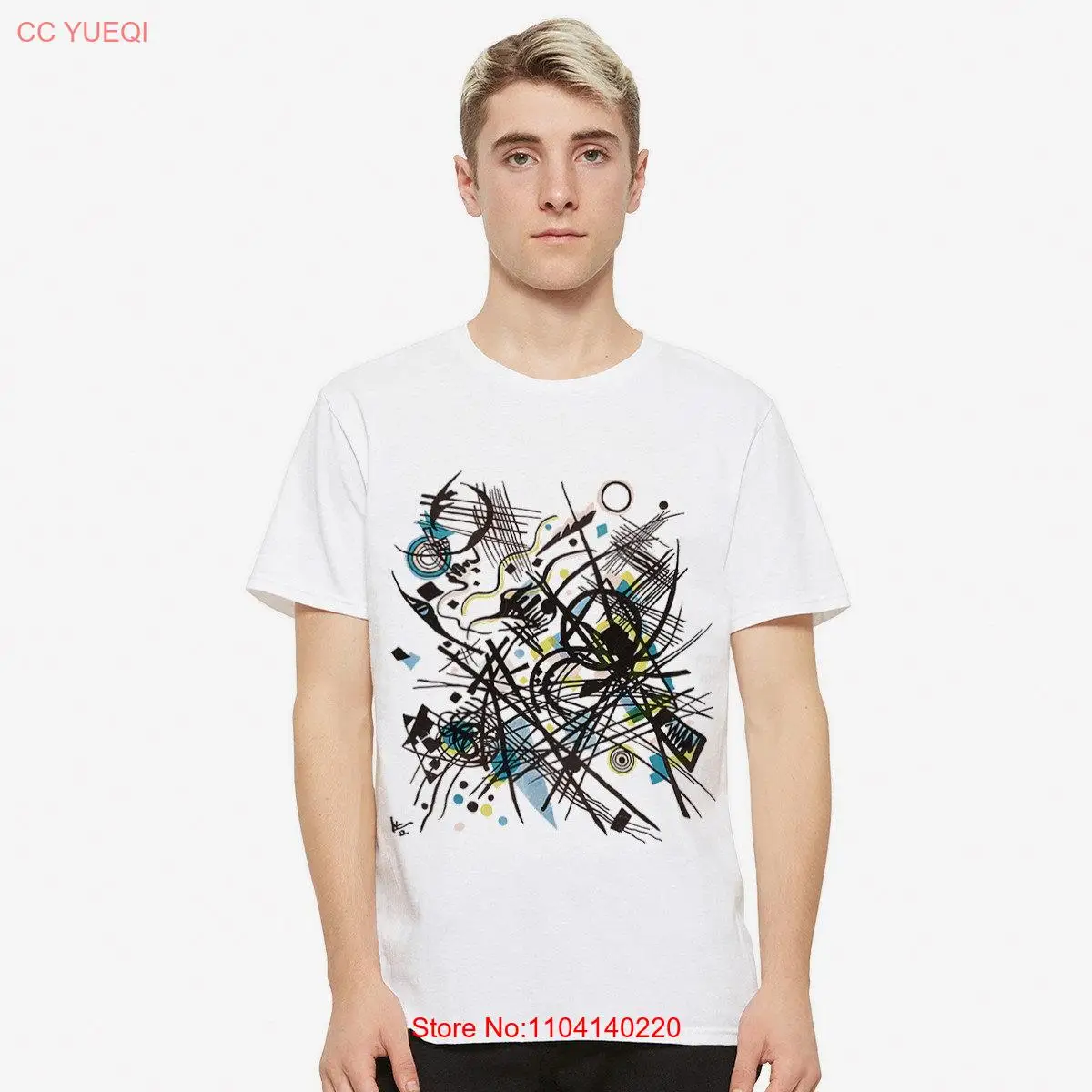 Wassily Kandinsky Lithographie T Shirt Men's and Women's Sizes KAN 751222 long or short sleeves
Wassily Kandinsky Lithographie T Shirt Men's and Women's Sizes KAN 751222 long or short sleeves