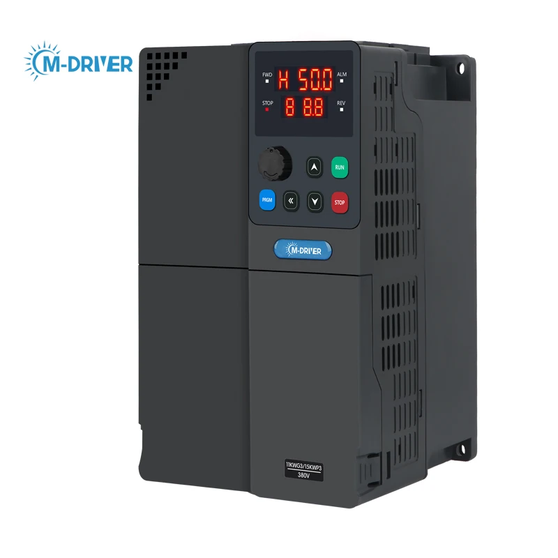 M-driver 10kw 11kw 15hp PMSM VFD AC 3 Phase 380v 440v Variable Frequency Driver 
M-driver 10kw 11kw 15hp PMSM VFD AC 3 Phase 380v 440v Variable Frequency Driver
