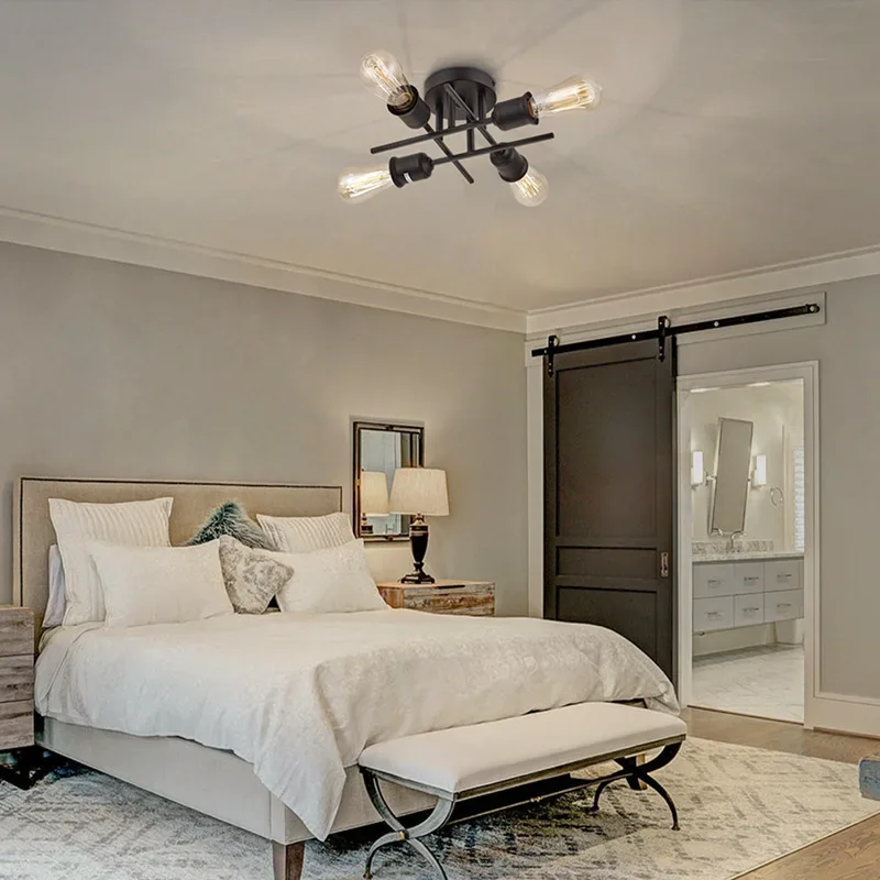 Black Industrial Air Square Tube Ceiling Light American Country Retro Living Room Bedroom Dining Room Porch Light
Black Industrial Air Square Tube Ceiling Light American Country Retro Living Room Bedroom Dining Room Porch Light