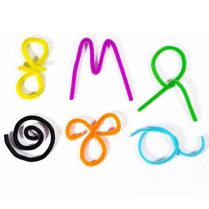 WOWFU-200 Pcs Random Colors Pipe Cleaners Chenille Stem 6Mmx12 Inch For DIY Art Crafts Decorations
WOWFU-200 Pcs Random Colors Pipe Cleaners Chenille Stem 6Mmx12 Inch For DIY Art Crafts Decorations