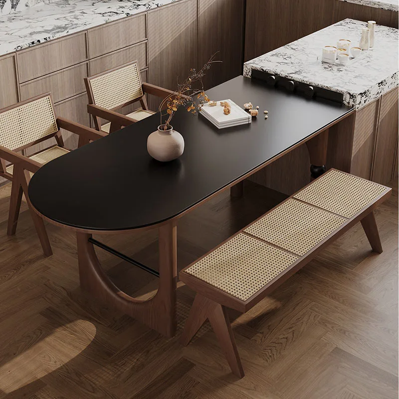 Wood Modern Dining Table Luxury Living Room Lounge Designer Corner Dining Table Reception Restaurant Muebles Home Furniture
Wood Modern Dining Table Luxury Living Room Lounge Designer Corner Dining Table Reception Restaurant Muebles Home Furniture