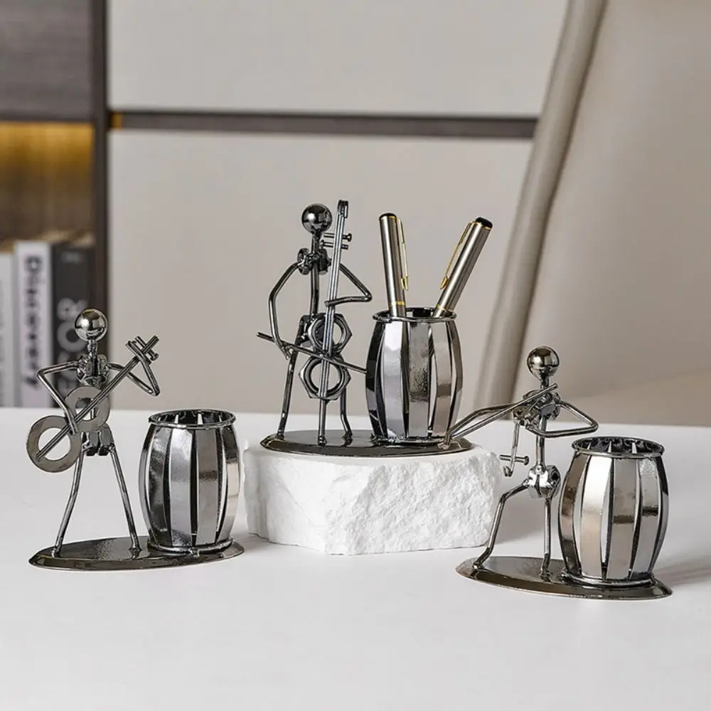 Tabletop Decoration Guitar Rocker Pen Holder Multifunctional Pencil Cup Desktop Pen Holder Metal Crafts Band Pen Organizer
Tabletop Decoration Guitar Rocker Pen Holder Multifunctional Pencil Cup Desktop Pen Holder Metal Crafts Band Pen Organizer
