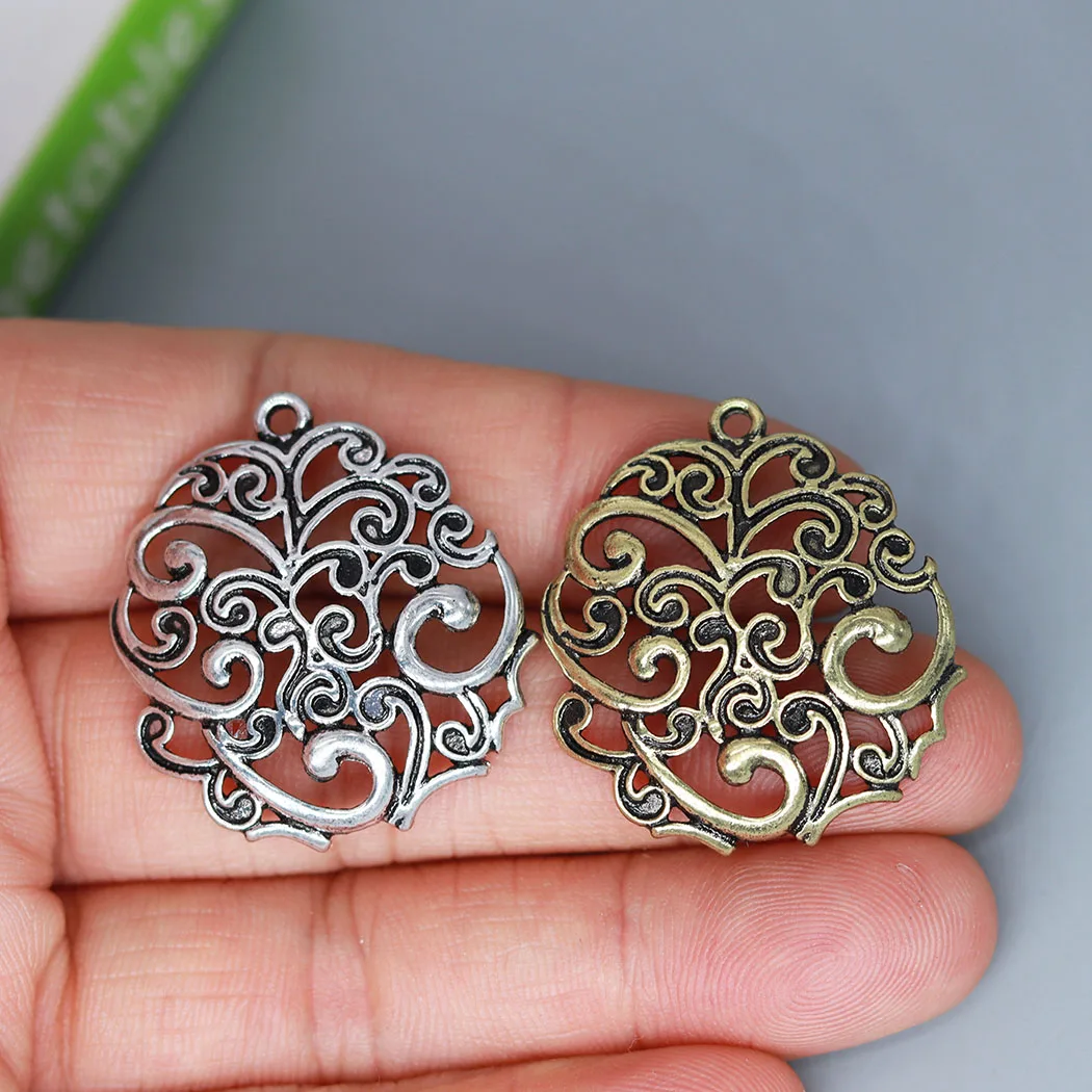 3pcs/lot Retro Viking Filigree Disc Charm Stainless Steel Pendant For DIY Amulet Necklace Handmade Jewelry Making Accessories
3pcs/lot Retro Viking Filigree Disc Charm Stainless Steel Pendant For DIY Amulet Necklace Handmade Jewelry Making Accessories