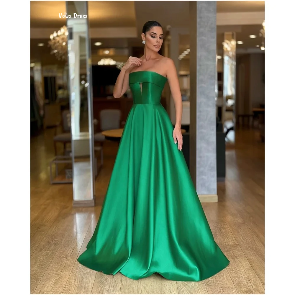 Vows Custom Made Elegant Prom Dresses Luxury Evening Dress 2025 Green Ball Gowns Satin Off-shoulder Wedding Dresses Wedding Gala
Vows Custom Made Elegant Prom Dresses Luxury Evening Dress 2025 Green Ball Gowns Satin Off-shoulder Wedding Dresses Wedding Gala