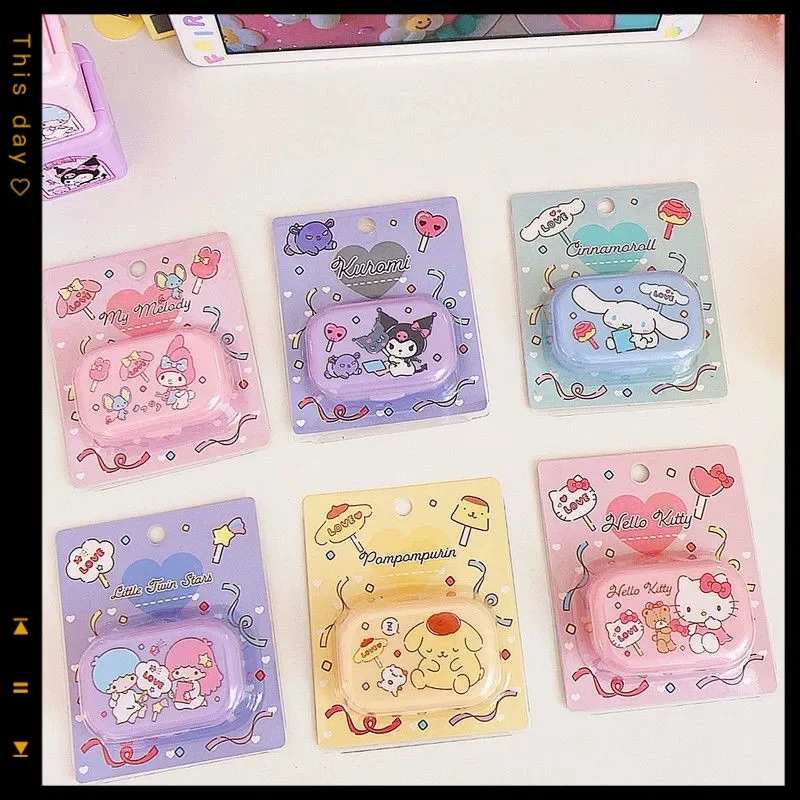 Kawaii hello kitty contact lens case anime peripheral companion sanrio cartoon black beauty portable care box tools wholesale
Kawaii hello kitty contact lens case anime peripheral companion sanrio cartoon black beauty portable care box tools wholesale