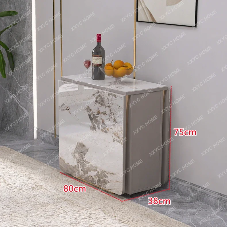 rock slab all solid wood folding dining table household small apartment retractable moved and does not take up space
rock slab all solid wood folding dining table household small apartment retractable moved and does not take up space