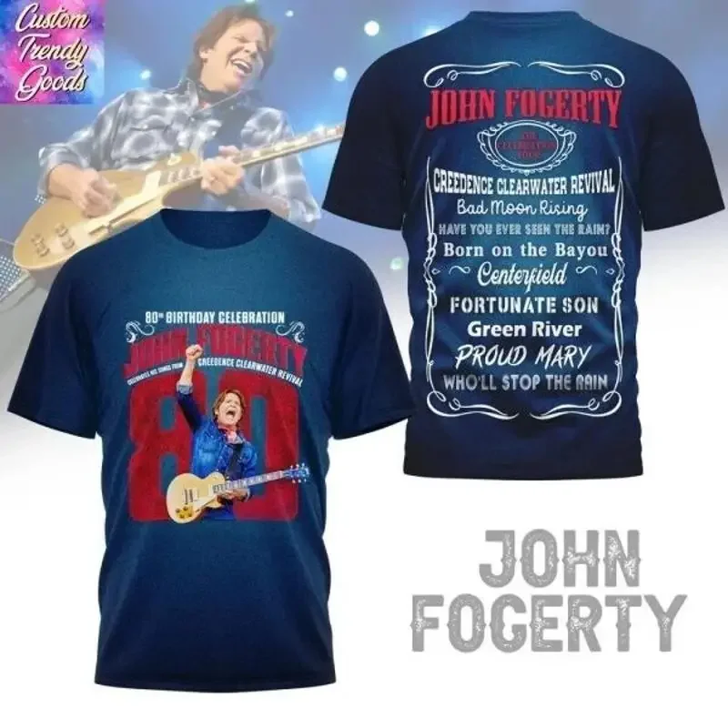 John Fogerty 80th Birthday Celebration 3D T Shirt
John Fogerty 80th Birthday Celebration 3D T Shirt