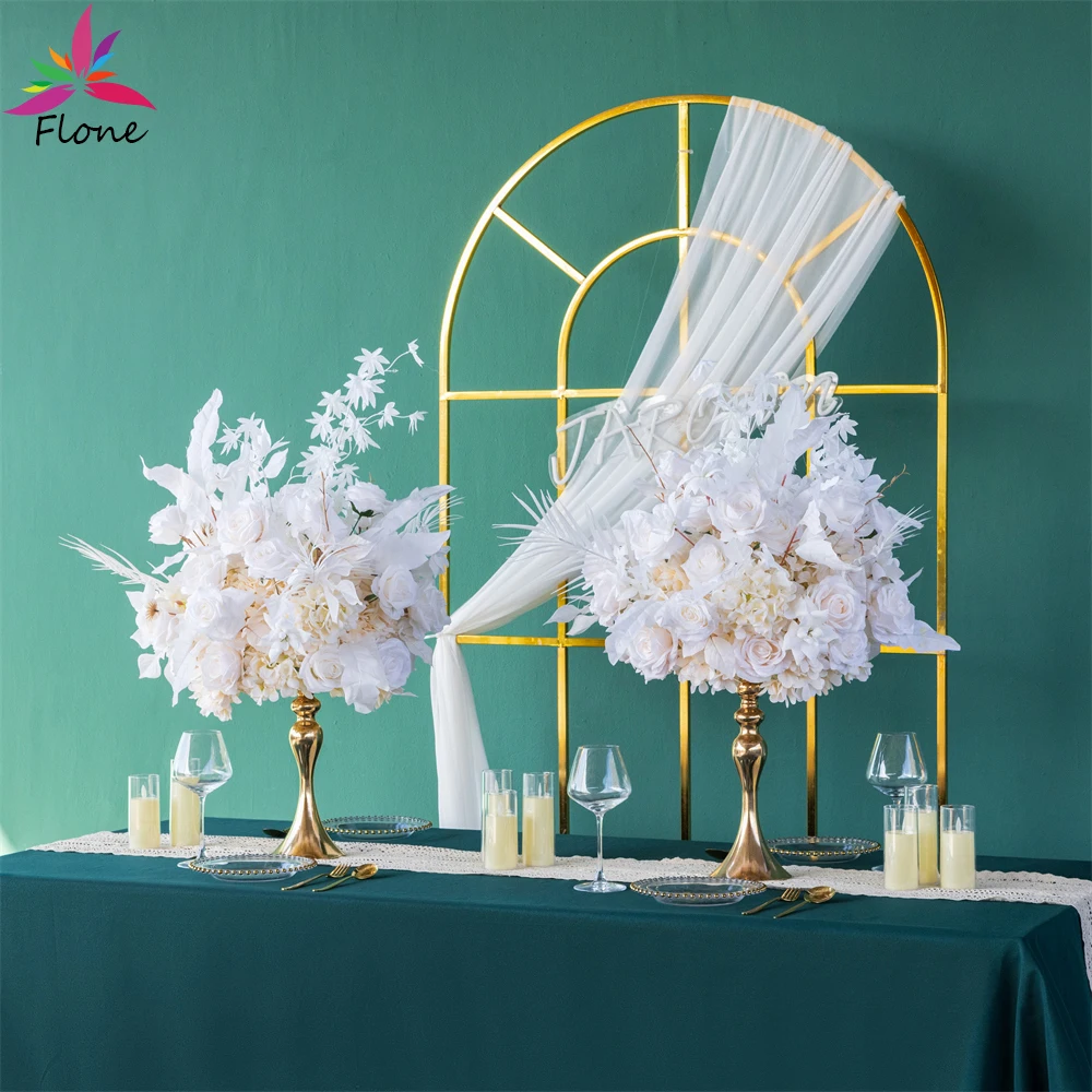White Flower Ball Wedding Table Centerpiece Decoration Props Artificial Rose Hydrangea Floral Arrangement Party Decor Display
White Flower Ball Wedding Table Centerpiece Decoration Props Artificial Rose Hydrangea Floral Arrangement Party Decor Display