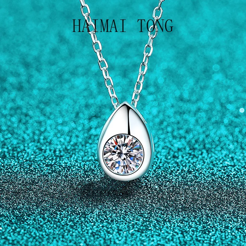 HAIMAITONG PT950 платиновое ожерелье из муассанита женское ожерелье с каплями воды изысканный кулон Advanced Sense простой универсальный Валентин
HAIMAITONG PT950 платиновое ожерелье из муассанита женское ожерелье с каплями воды изысканный кулон Advanced Sense простой универсальный Валентин