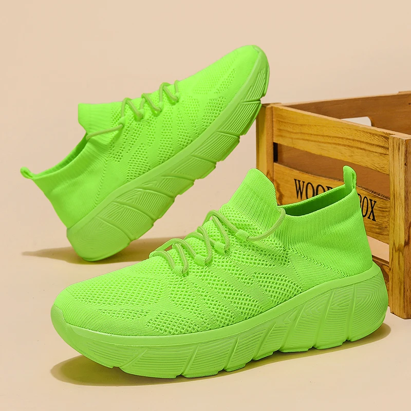Women Men Sneakers 2025 Designer Autumn Female Casual Shoe Breath Mesh Unisex Shoes Anti Slip Fabric Green Woman Big Size 44 45
Women Men Sneakers 2025 Designer Autumn Female Casual Shoe Breath Mesh Unisex Shoes Anti Slip Fabric Green Woman Big Size 44 45