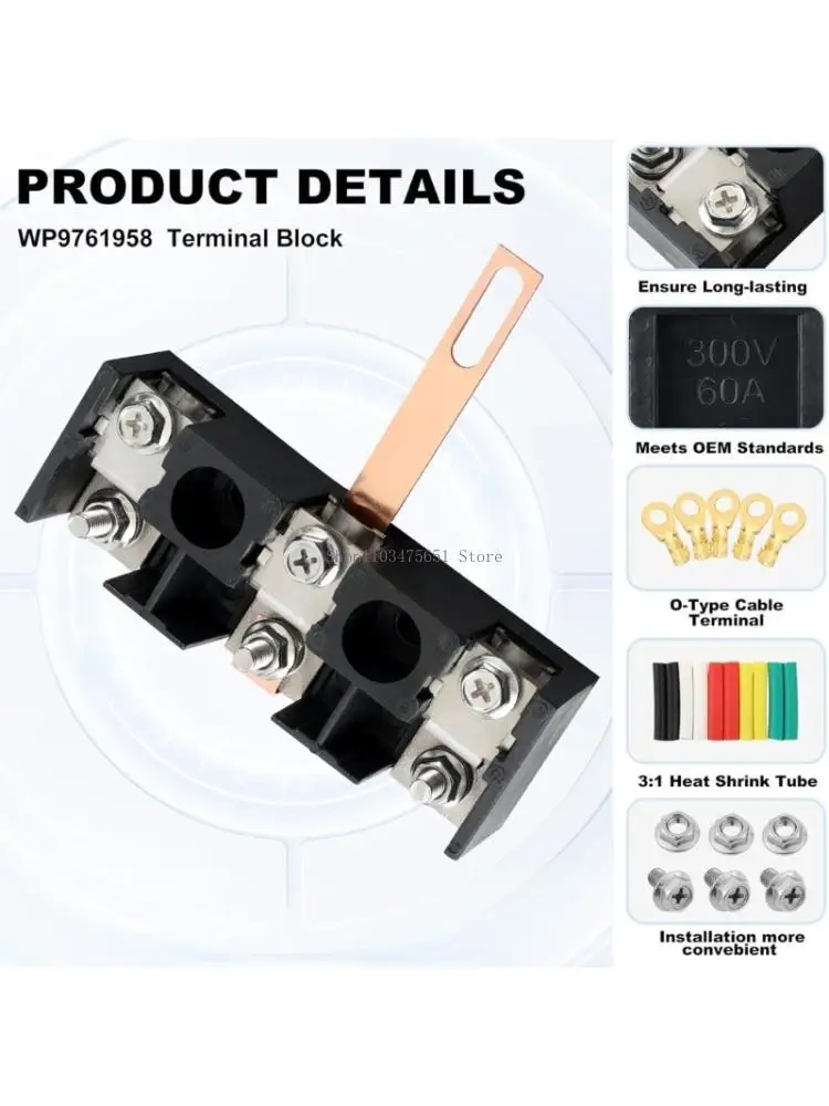 Oven Terminal Connector With Accessories Replacement Part Oven Terminal Block
Oven Terminal Connector With Accessories Replacement Part Oven Terminal Block