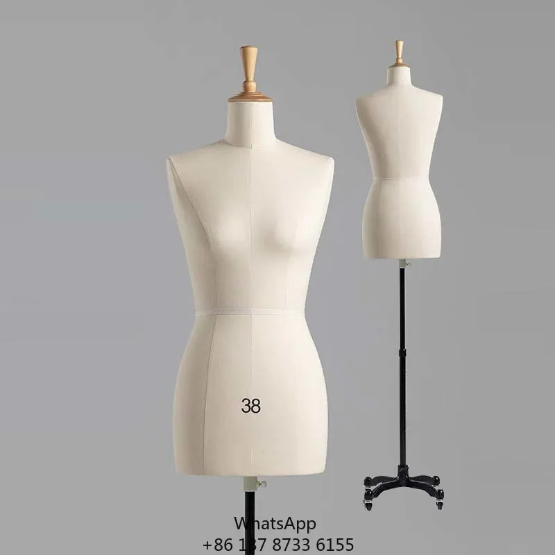 Wedding Dress Foam Woman Half Body Tailoring Design Fabric Sewing Tailor Mannequin
Wedding Dress Foam Woman Half Body Tailoring Design Fabric Sewing Tailor Mannequin