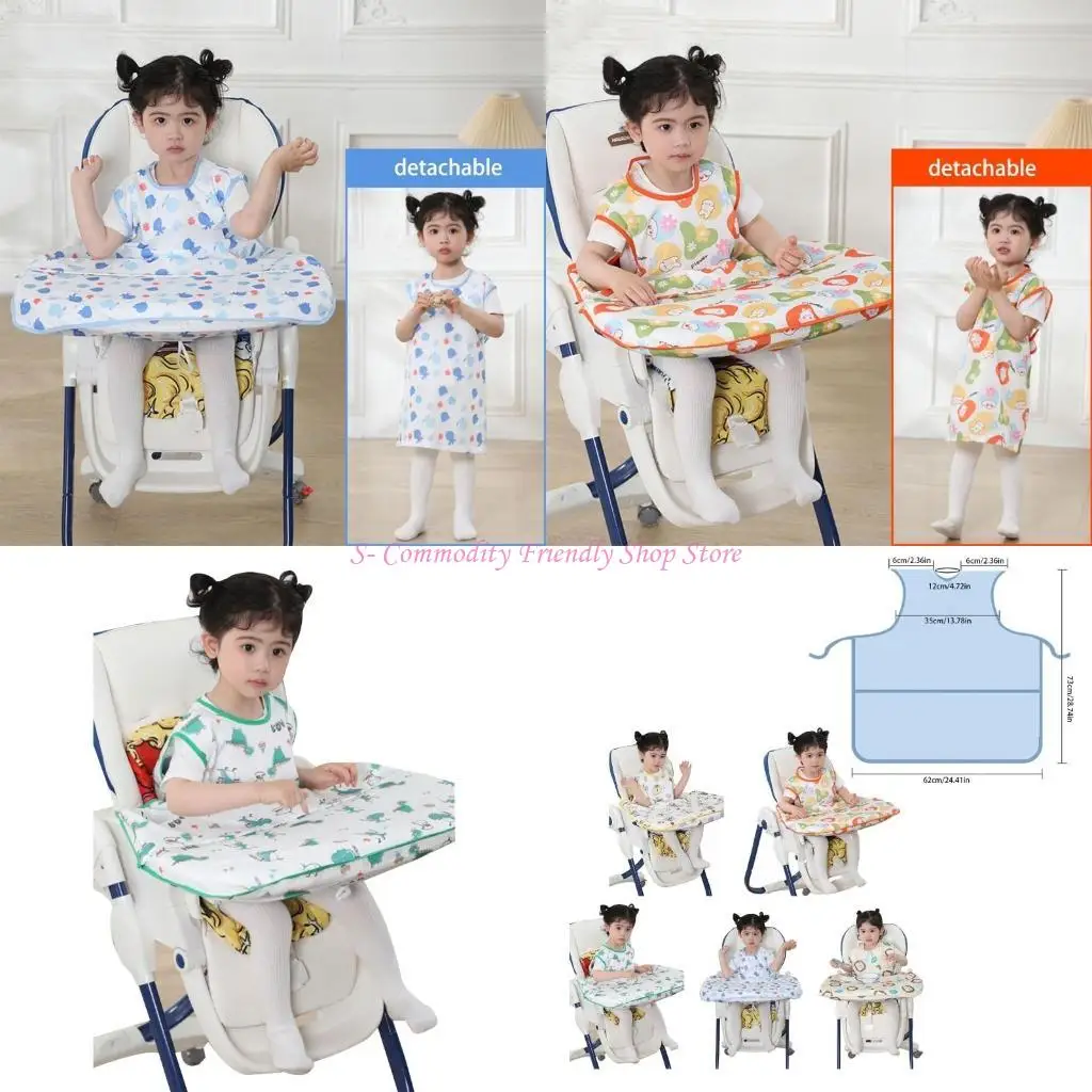 85AE Baby Nursing Bib for 0-5Y Girl Boys Toddler Waterproof Sleeveless Baby Overalls
85AE Baby Nursing Bib for 0-5Y Girl Boys Toddler Waterproof Sleeveless Baby Overalls