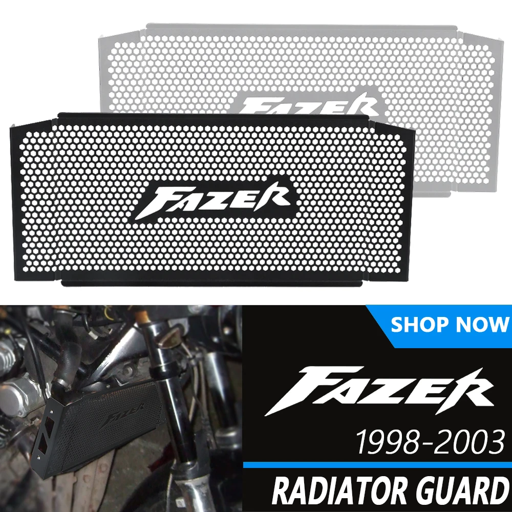 Radiator Guard Grille Cover Protector For YAMAHA FZS600 FAZER 1998-2000 2001 2002 2003 FZS 600 FAZER S Motorcycle Accessories
Radiator Guard Grille Cover Protector For YAMAHA FZS600 FAZER 1998-2000 2001 2002 2003 FZS 600 FAZER S Motorcycle Accessories