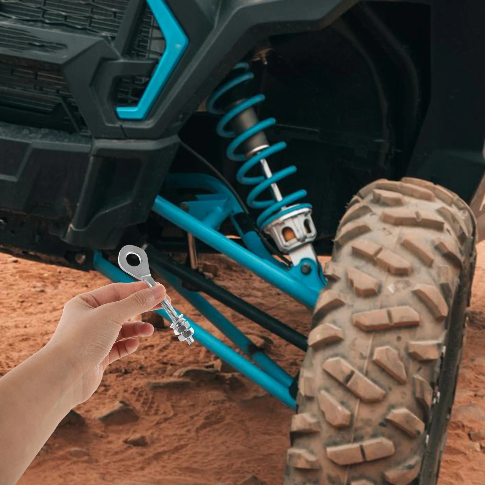 2 Pcs Screw Accessories Atv Chain Tensioners Tools Metal Parts Adjuster Supply Hand
2 Pcs Screw Accessories Atv Chain Tensioners Tools Metal Parts Adjuster Supply Hand