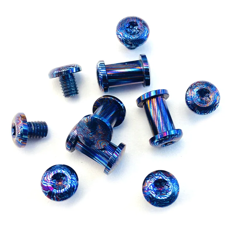 CNC Timascus Made Knife Titanium Pivot Set Spindle Screw Rivet For Genuine Benchmade Bugout 535 Knives Bolt DIY Make Accessories
CNC Timascus Made Knife Titanium Pivot Set Spindle Screw Rivet For Genuine Benchmade Bugout 535 Knives Bolt DIY Make Accessories