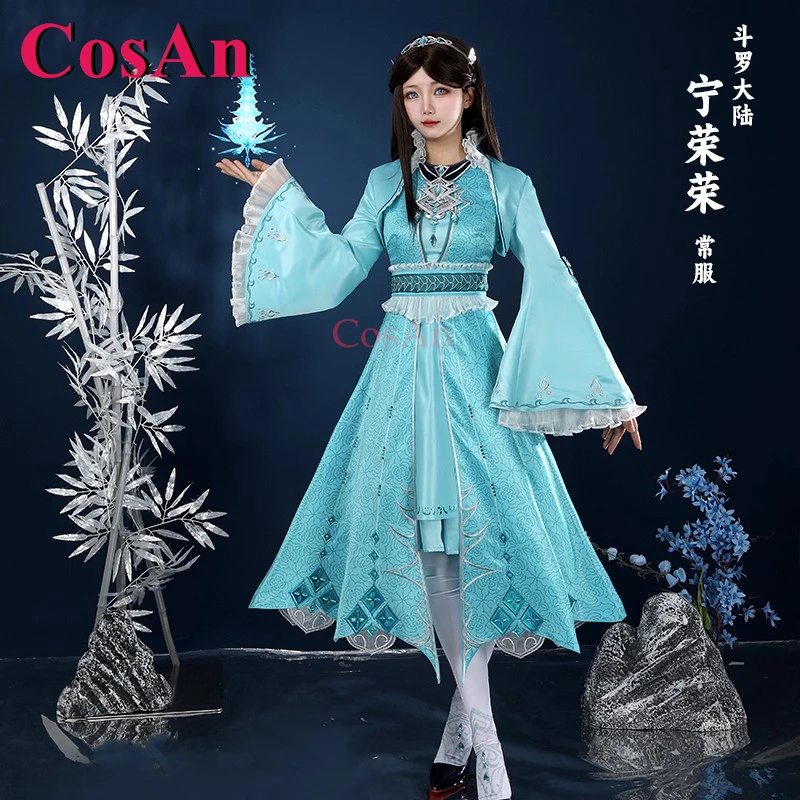 CosAn Game Douluo Continent/Soul Land NingRongRong Cosplay Costumes Five Year Engagement Informal Dress Party Role Play Clothing
CosAn Game Douluo Continent/Soul Land NingRongRong Cosplay Costumes Five Year Engagement Informal Dress Party Role Play Clothing
