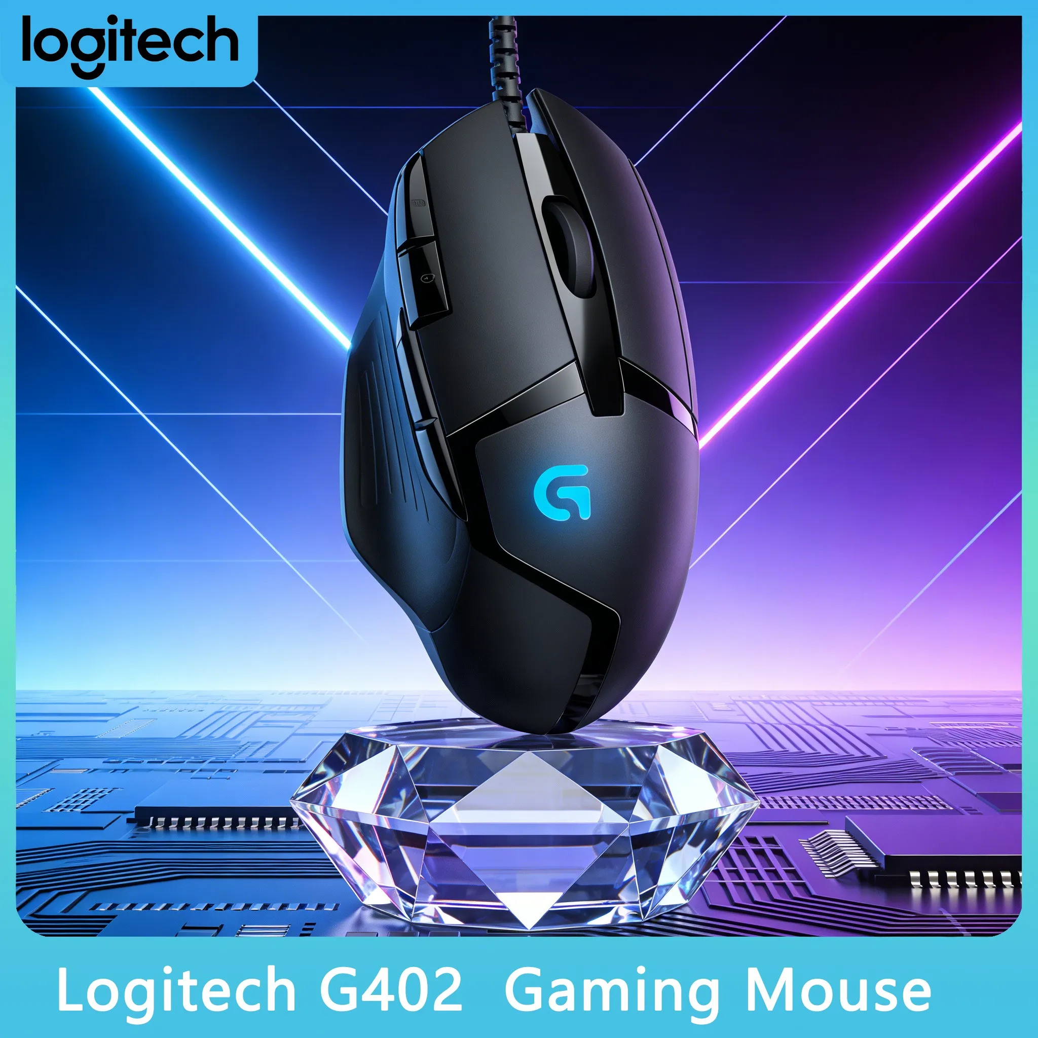 Игровая мышь Logitech G402: легкая, эргономичная, 8 программируемых кнопок, 4000 DPI
Игровая мышь Logitech G402: легкая, эргономичная, 8 программируемых кнопок, 4000 DPI