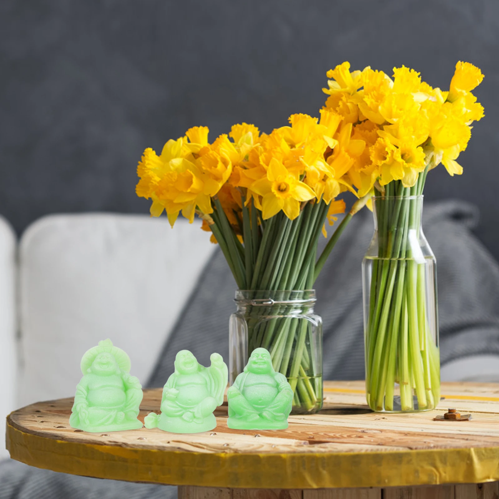 6pcs Mini Laughing Buddha Statues Resin Figurines Feng Shui Ornament For Luck Wealth Prosperity Home Office Decor Zen Garden
6pcs Mini Laughing Buddha Statues Resin Figurines Feng Shui Ornament For Luck Wealth Prosperity Home Office Decor Zen Garden