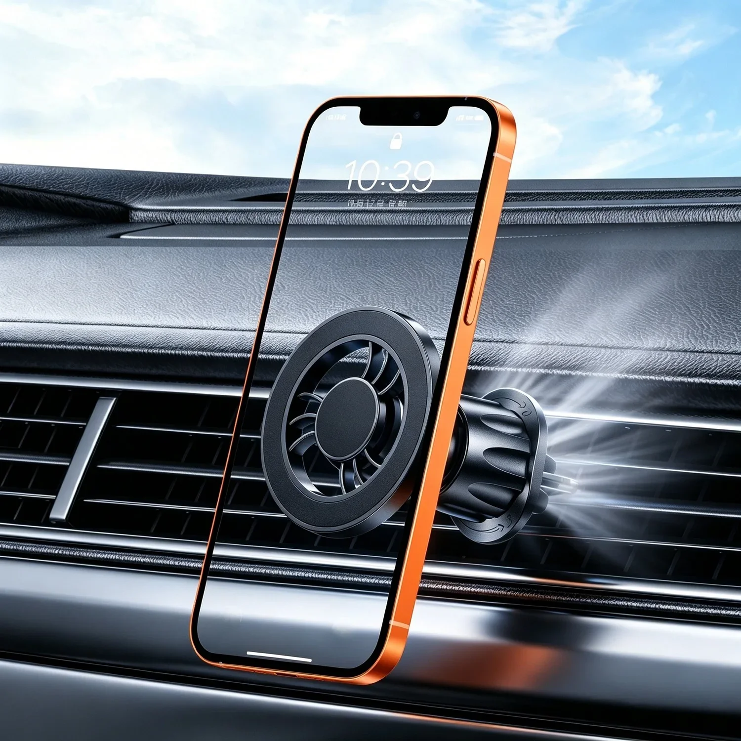 Air Vent Magnetic Car Phone Holder Stand with 360° Rotation Magnet Car Phone Holder Mount for Macsafe iPhone 17 Pro Max 16 15 14
Air Vent Magnetic Car Phone Holder Stand with 360° Rotation Magnet Car Phone Holder Mount for Macsafe iPhone 17 Pro Max 16 15 14