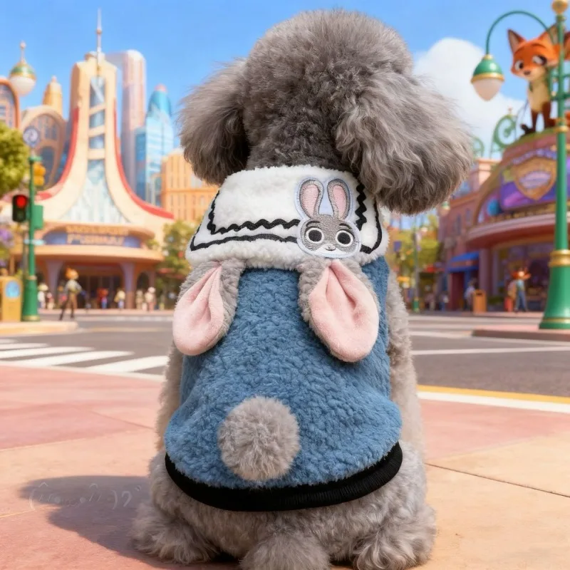 Disney Zootopia Judy Nick Pet Clothes Autumn and Winter Clothing Keep Warm Small and Medium Dogs Cartoon Plus Velvet Snap Type
Disney Zootopia Judy Nick Pet Clothes Autumn and Winter Clothing Keep Warm Small and Medium Dogs Cartoon Plus Velvet Snap Type