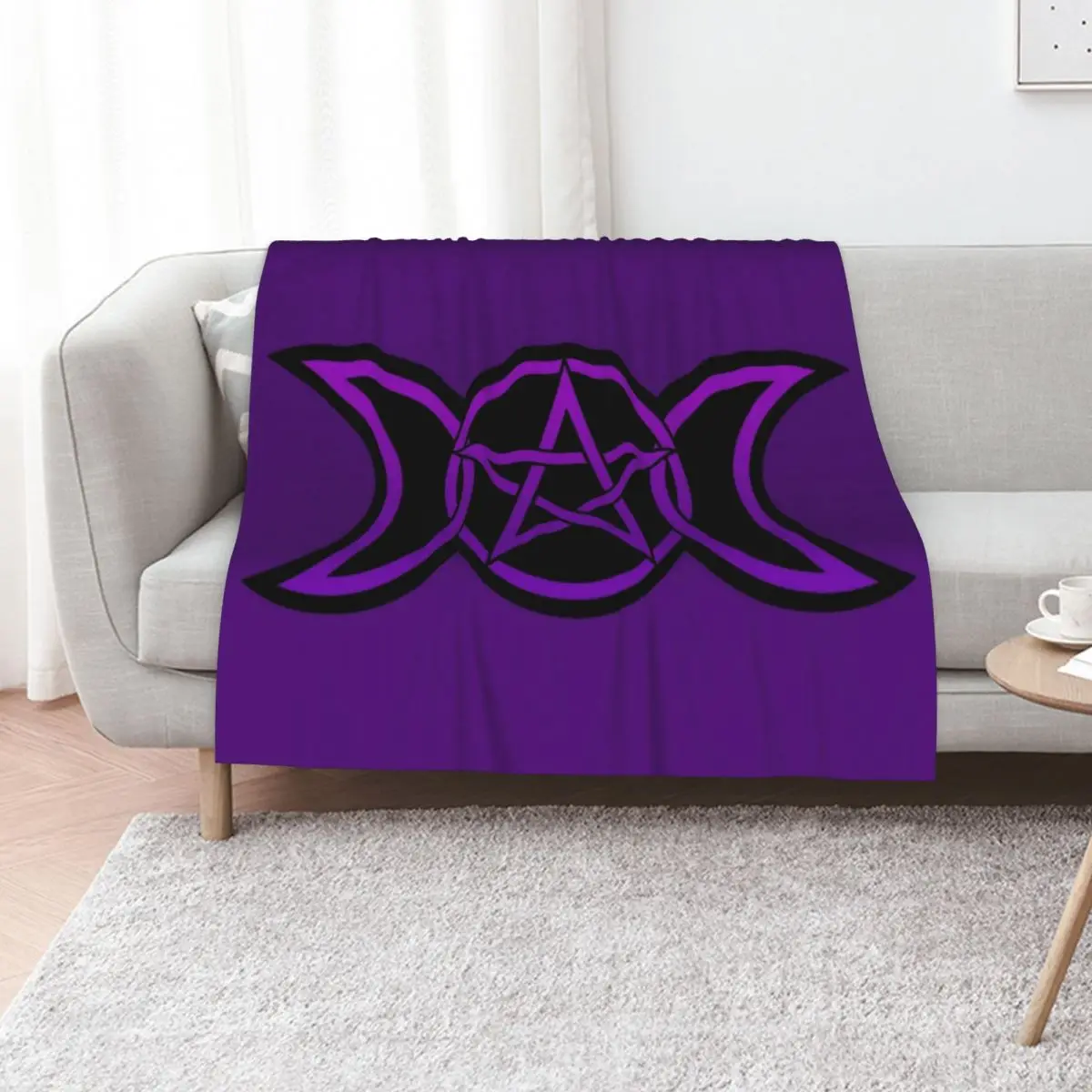 Triple Moon Goddess purple Throw Blanket No Pilling Soft Warm Blanket for Bed
Triple Moon Goddess purple Throw Blanket No Pilling Soft Warm Blanket for Bed