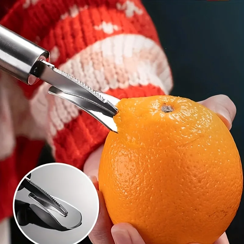 1/3 set of stainless steel citrus peeler tools multi-functional orange and lemon peeling knife kitchen and cocktail fruit peeler
1/3 set of stainless steel citrus peeler tools multi-functional orange and lemon peeling knife kitchen and cocktail fruit peeler
