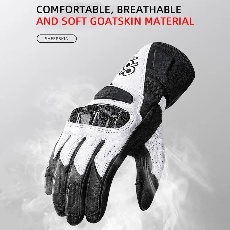 Retro Leather Motorcycle Riding Gloves Touchscreen Offroad Glove Anti-fall & Shock-absorbing Moto Glove Competitive gloves Shell
Retro Leather Motorcycle Riding Gloves Touchscreen Offroad Glove Anti-fall & Shock-absorbing Moto Glove Competitive gloves Shell