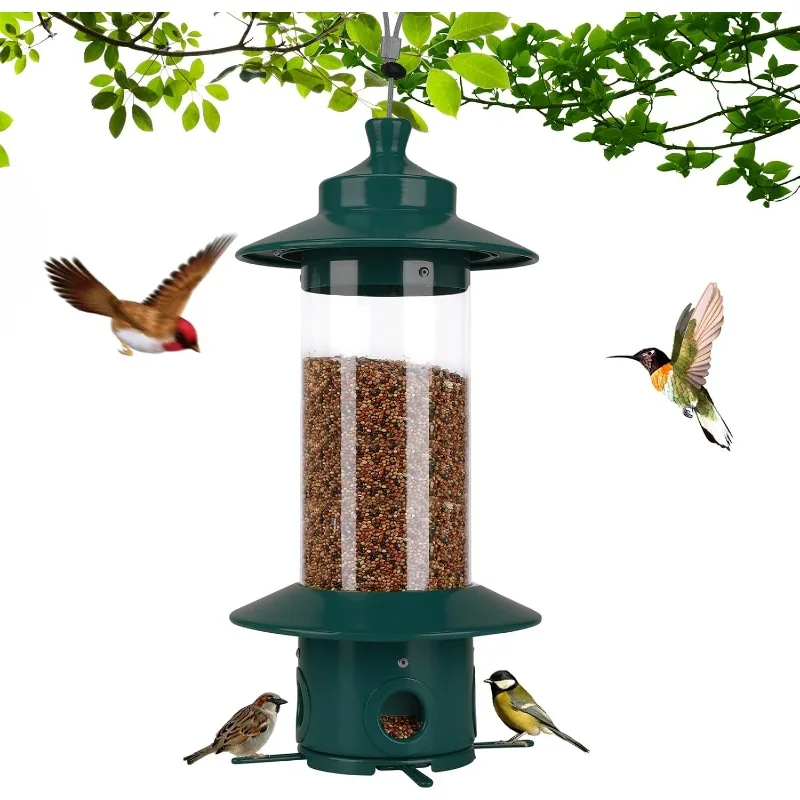 Squirrel Proof Bird Feeders, Bird Feeder Squirrel Proof for Outdoors, Metal Bird Feeders for Outdoors
Squirrel Proof Bird Feeders, Bird Feeder Squirrel Proof for Outdoors, Metal Bird Feeders for Outdoors