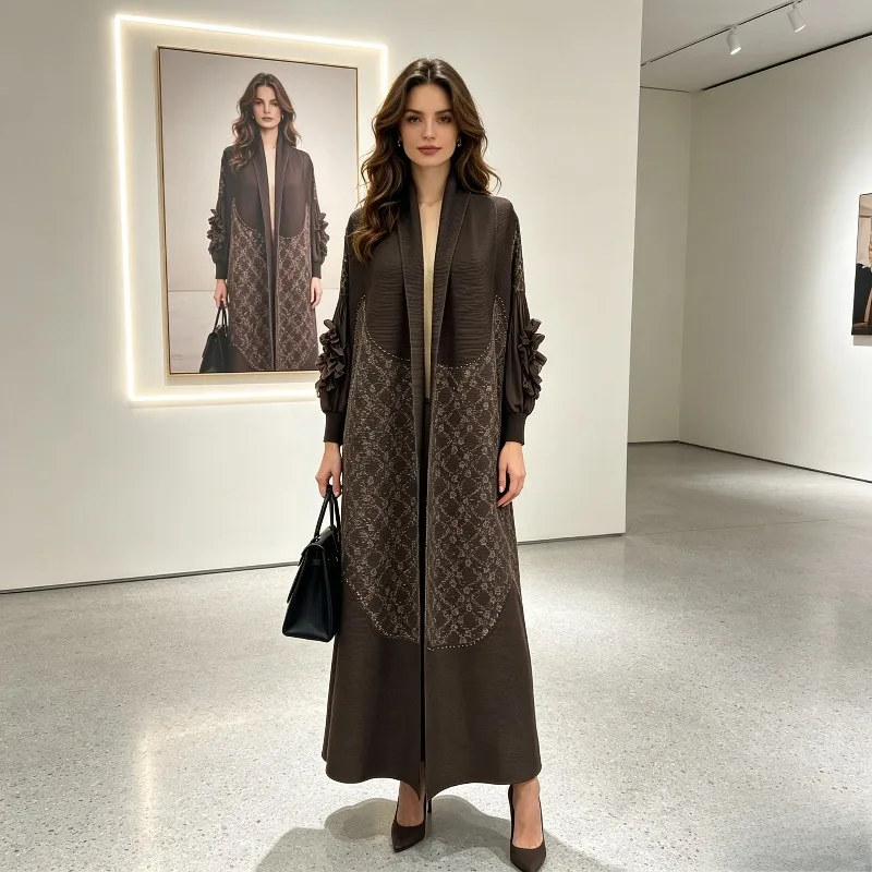 Miyake Pleated High-End Pleated Cardigan Plus Size Women's Ethnic Clothing Coat Trench Coat Cape Long Heavy-Duty Versatile Pleat
Miyake Pleated High-End Pleated Cardigan Plus Size Women's Ethnic Clothing Coat Trench Coat Cape Long Heavy-Duty Versatile Pleat