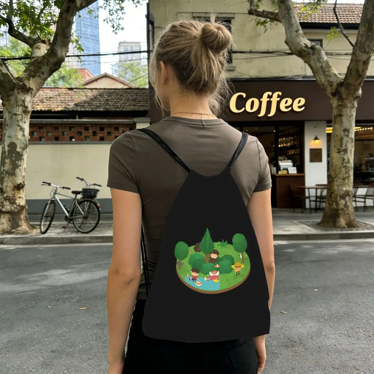 Sneaky Sasquatch Floating Picnic Backpacks Multi-function Drawstring Bags Sundries Bag Book Bags for Man Woman School
Sneaky Sasquatch Floating Picnic Backpacks Multi-function Drawstring Bags Sundries Bag Book Bags for Man Woman School