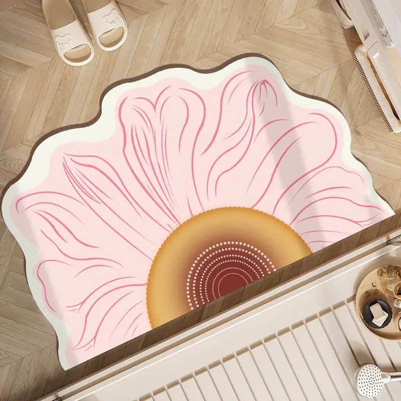 Cream wind soft diatomaceous earth bathroom absorbent floor mat, anti fouling, anti slip, fast drying floor mat
Cream wind soft diatomaceous earth bathroom absorbent floor mat, anti fouling, anti slip, fast drying floor mat