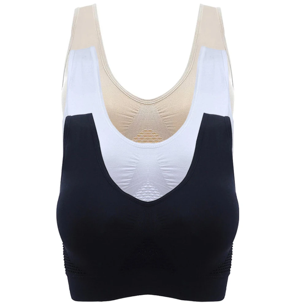 3 PCS Breathable Hole Sports Tank Underwear Non-Steel Support Gathering U-Shape Yoga Workout Bra
3 PCS Breathable Hole Sports Tank Underwear Non-Steel Support Gathering U-Shape Yoga Workout Bra