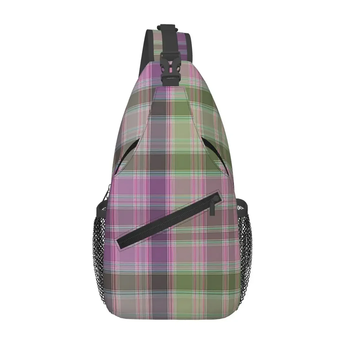 Green And Lilac Tartan Plaid Chest Bag Men Sling Crossbody Backpack Chest Bag Travel Hiking Daypack Shoulder Bag
Green And Lilac Tartan Plaid Chest Bag Men Sling Crossbody Backpack Chest Bag Travel Hiking Daypack Shoulder Bag