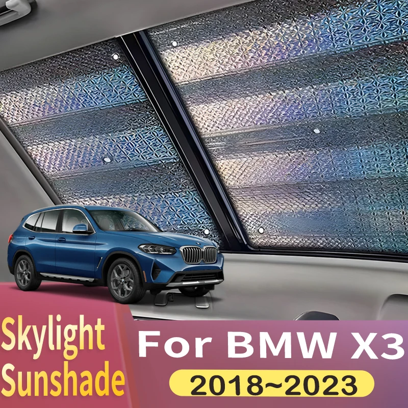Sunroof Sunshade Suitable For BMW X3 G01 F97 G08 2018~2023 2020 2021 2022 Car Panoramic Roof Heat Shield Window Sunshade Anti-UV
Sunroof Sunshade Suitable For BMW X3 G01 F97 G08 2018~2023 2020 2021 2022 Car Panoramic Roof Heat Shield Window Sunshade Anti-UV