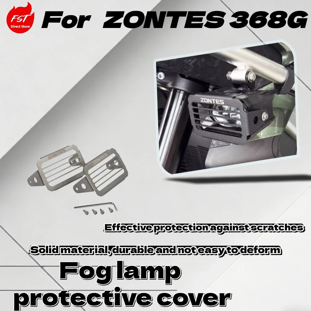 For ZONTES 368G Motorcycle Fog Lamp Guard Spotlight Protective Grill Stainless Steel Decor Mod Parts
For ZONTES 368G Motorcycle Fog Lamp Guard Spotlight Protective Grill Stainless Steel Decor Mod Parts