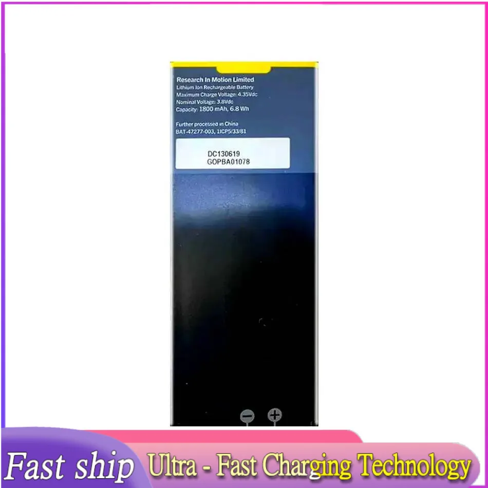 Прочный аккумулятор для мобильного телефона 1800 мАч для Blackberry Z10 STL100-2-1-3 BBSTL100-4W Bat-47277-00 Быстрая зарядка Bat-47277-003
Прочный аккумулятор для мобильного телефона 1800 мАч для Blackberry Z10 STL100-2-1-3 BBSTL100-4W Bat-47277-00 Быстрая зарядка Bat-47277-003