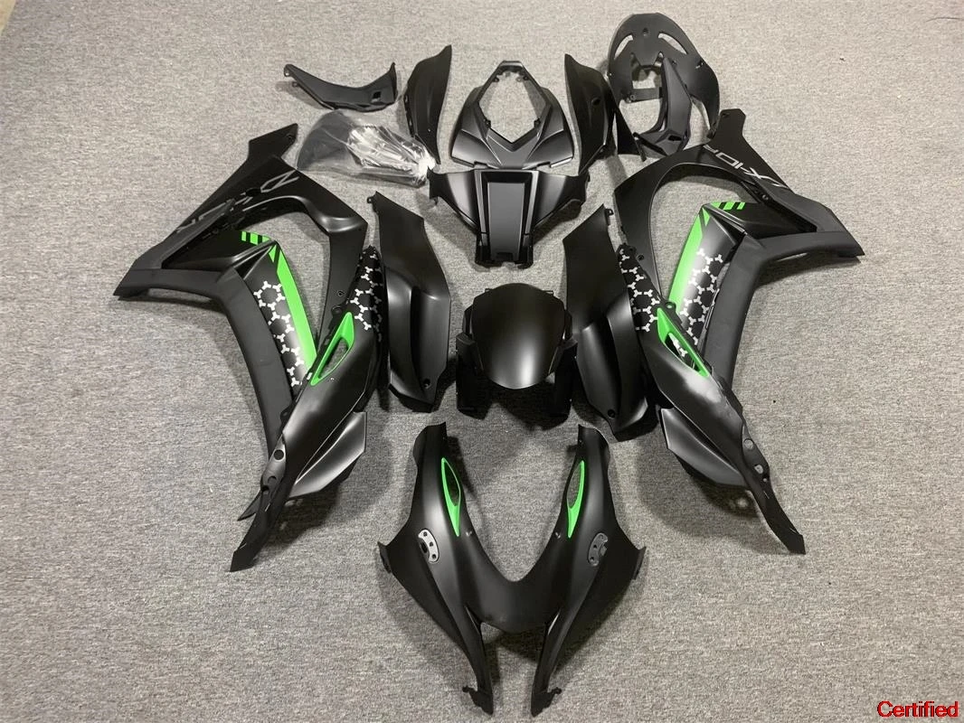 New Matte Black ZX-10R Fairing For Ninja ZX10R 16 17 18 19 Motorcycle 2016 2017 2018 2019 Fairings Kit Full rebuild
New Matte Black ZX-10R Fairing For Ninja ZX10R 16 17 18 19 Motorcycle 2016 2017 2018 2019 Fairings Kit Full rebuild