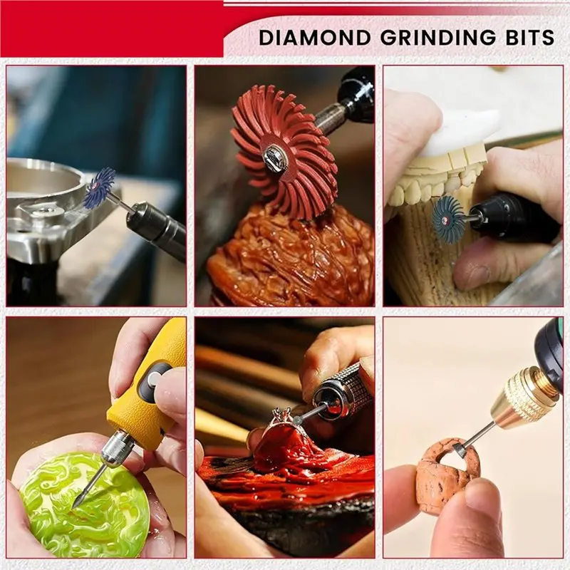 Комплект дисков с радиальной щетиной 1 дюйм (40 шт.), заусенцы с хвостовиком 1/8 дюйма для бит в комплекте для камня, шлифования металлических шлифовальных материалов для бит
Комплект дисков с радиальной щетиной 1 дюйм (40 шт.), заусенцы с хвостовиком 1/8 дюйма для бит в комплекте для камня, шлифования металлических шлифовальных материалов для бит