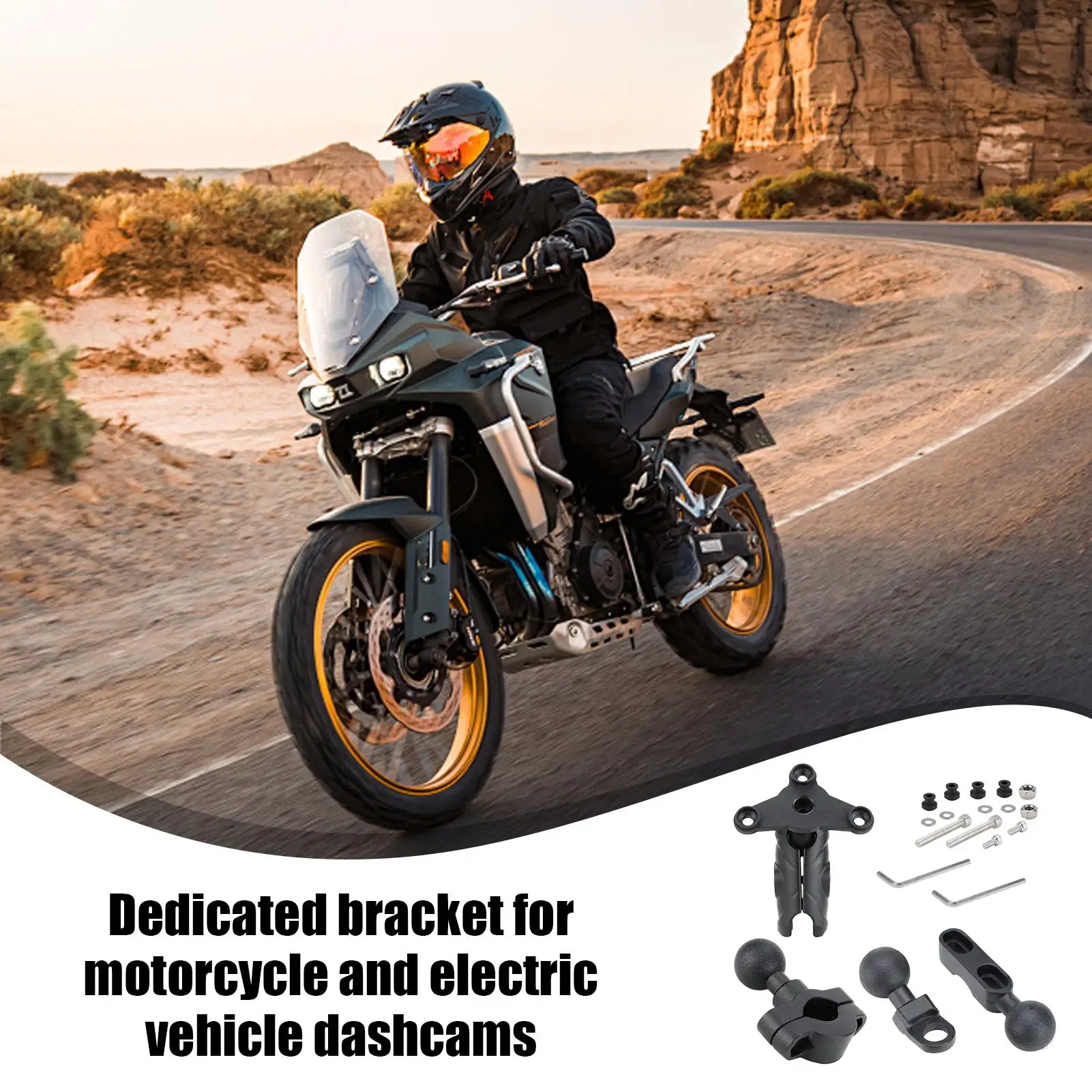 Dash Cam Holder Mount Anti-Theft Non-Slip Portable Support Motorcycle Action Camera Mount Holder For Outdoor Driving Travel Road
Dash Cam Holder Mount Anti-Theft Non-Slip Portable Support Motorcycle Action Camera Mount Holder For Outdoor Driving Travel Road