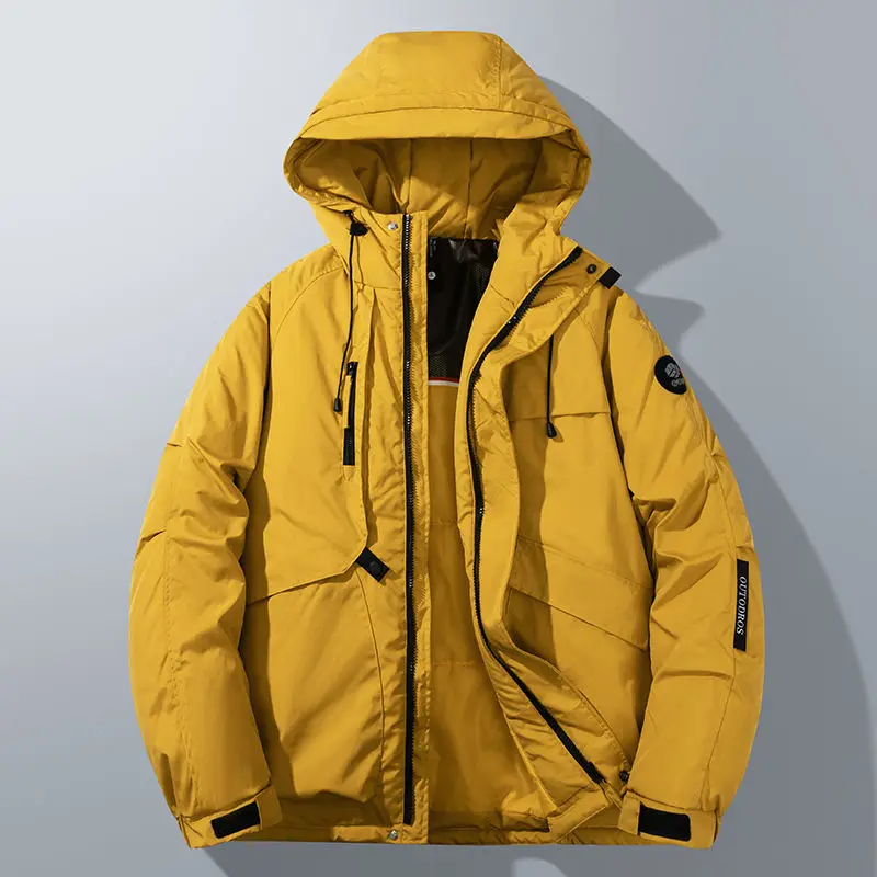 Men Winter Parka Windbreak Waterproof Thick Hooded Outwear Add Cotton Warm Coat Loose Casual Sports Mountaineering Jacket
Men Winter Parka Windbreak Waterproof Thick Hooded Outwear Add Cotton Warm Coat Loose Casual Sports Mountaineering Jacket