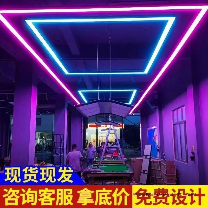 City billiard room seamless video game manufacturer led chandelier rectangular splicing atmosphere light ball billiard table
City billiard room seamless video game manufacturer led chandelier rectangular splicing atmosphere light ball billiard table