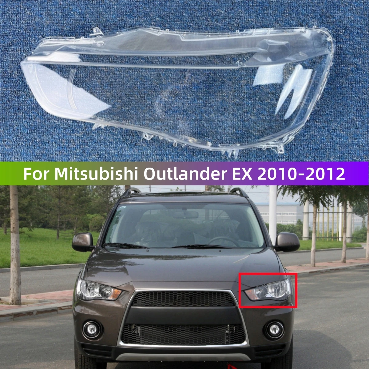 Аксессуары для Mitsubishi Outlander EX 2010 2011 2012 автомобильные стеклянные фары заменяют оригинальный абажур
Аксессуары для Mitsubishi Outlander EX 2010 2011 2012 автомобильные стеклянные фары заменяют оригинальный абажур
